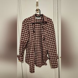 Classic checkered oxford shirt